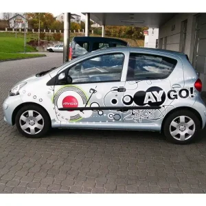 Vrácení Zdarma Boční ochranné lišty dveří Toyota Aygo 5D 05R