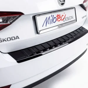 Bezpečná Platba Plastový kryt prahu zadních dveří Škoda Superb III Liftback (2015 - 2023) černý MILOTEC