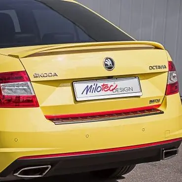 Nejlepší Cena 3D RED SPORT lišta na hranu kufru Škoda Octavia III Liftback (od roku 2013>) - Milotec