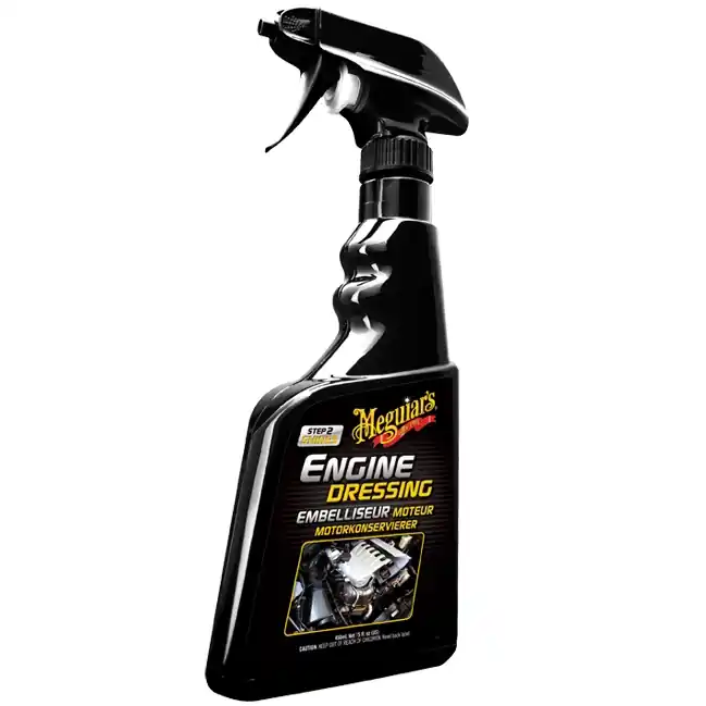 Ochrana a lesk na motorové díly Meguiars Engine Dressing, 450 ml Expresní Doručení