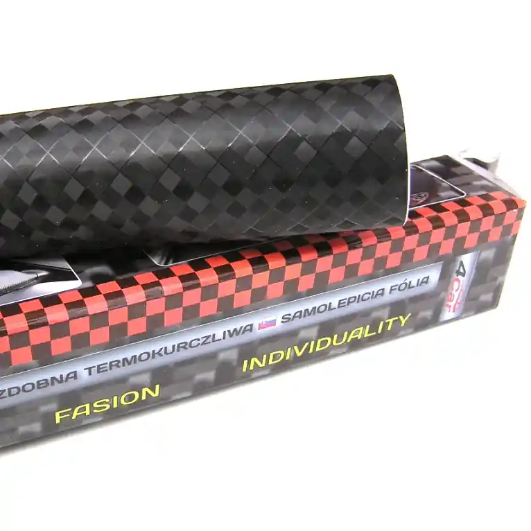 Interiérová černá fólie (60 x 50 cm) - 3D kostky - 4CAR Sleva