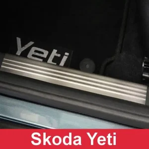 Koupit Online Vnitřní prahové nerezové lišty Škoda Yeti (2009 - 2013) - matné - Avisa
