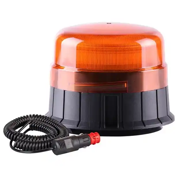 Tovární Cena LED magnetický maják 12/24V, 39 LED, oranžový, E9 AMIO WAR11M