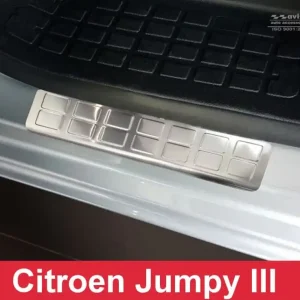 Přední prahové nerezové lišty Citroën Jumpy III (od roku 2016>) - matné - Avisa Nová Kolekce