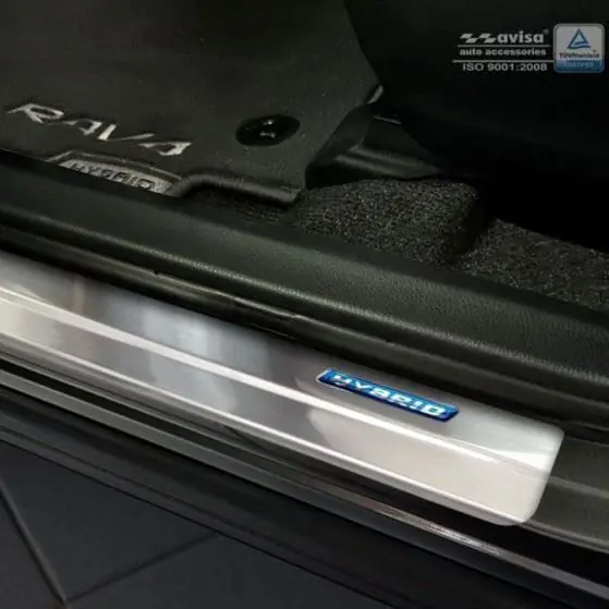Prahové nerezové lišty Toyota C-HR I (2016 - 2023) - matné - Avisa Finální Výprodej