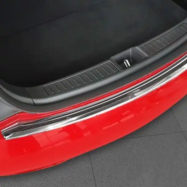 Objednat Nyní Nerezový kryt prahu zadních dveří Tesla Model S (od roku 2012>) karbon - Avisa 2/44083
