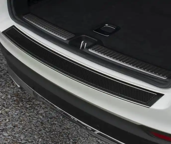 Novinka Nerezový kryt prahu zadních dveří Mercedes Benz GLC X253 (od roku 2015>) - BLACK CARBON - Avisa