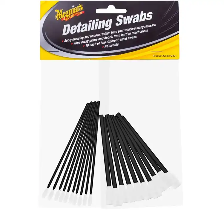 Nejlepší Volba Čistící tyčinky Meguiars Detailing Swabs (20 ks)