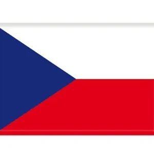 Výprodej Samolepicí vlajka České republiky 70x40 mm, 3D efekt