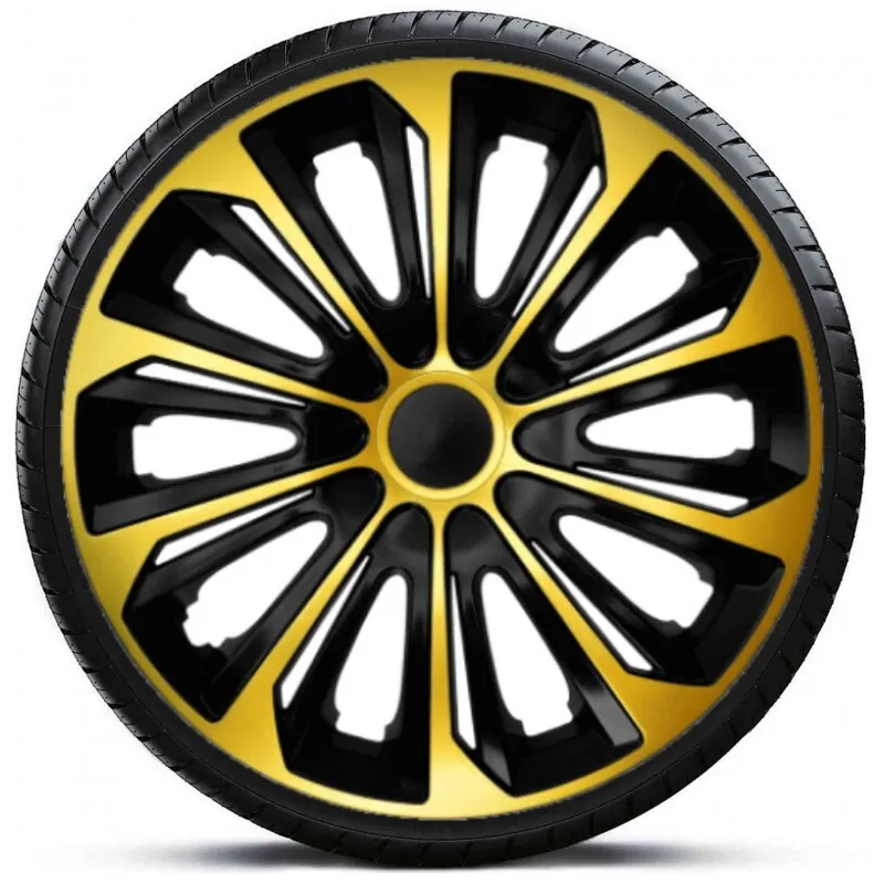 Originální Poklice na kola - kryty kol STRONG gold 14" - sada 4 ks - NRM