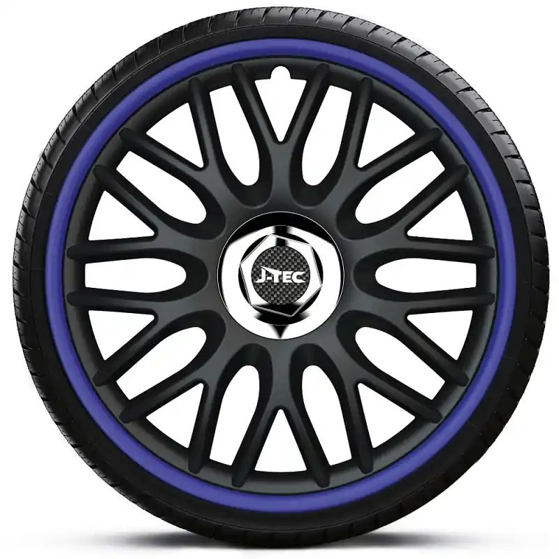 Cenová Bomba Poklice na kola - kryty kol ORDEN BLUE R 16" - sada 4 ks - J-TEC