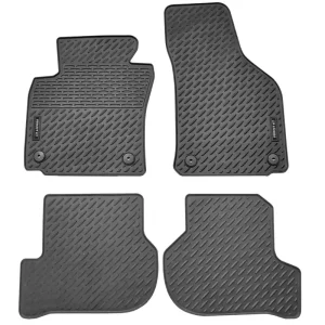 Gumové koberce Škoda Octavia II (2004 - 2013) s kulatou fixací - PERFECT FIT - Compass Speciální Cena