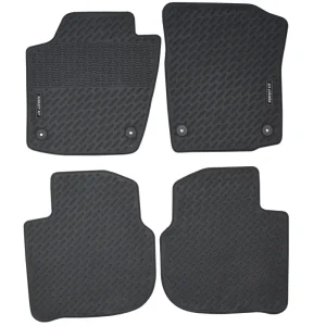 Gumové koberce Škoda Rapid (2012 - 2019) s kulatou fixací - PERFECT FIT - Compass Ihned K Objednání