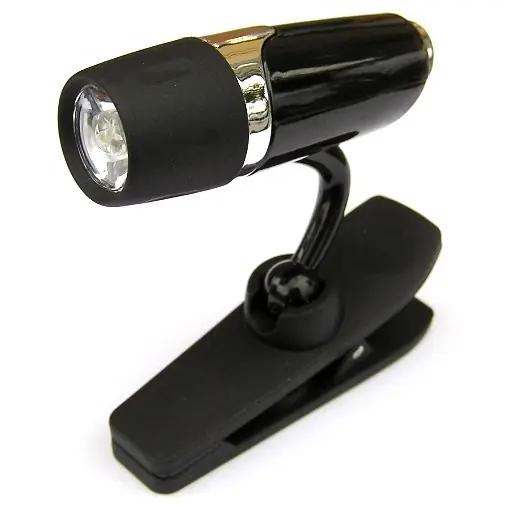 Flexibilní LED lampička do auta s klipem - otočná o 360° Poslední Šance