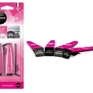 Vůně do auta - osvěžovač vzduchu - Clips Aroma Car - Bubble Gum Finální Výprodej