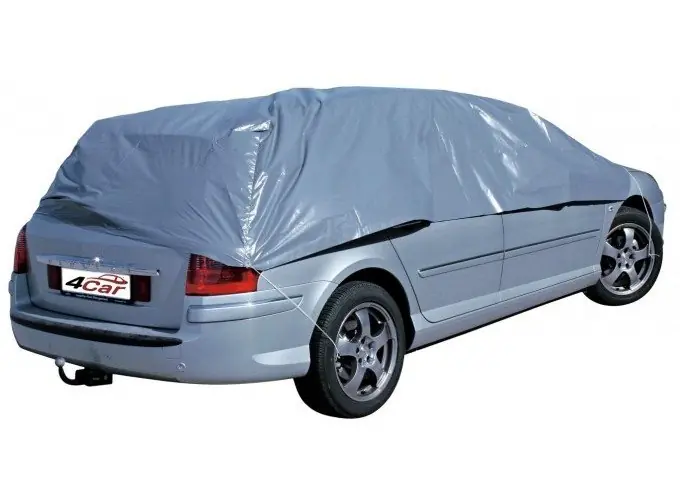 Omezená Nabídka Ochranná plachta proti námraze PEVA - velikost XL (310x180x60 cm) - 4CAR