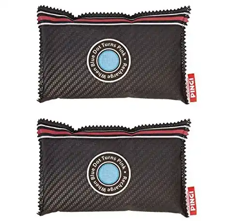 Odvlhčovače do auta PINGI s indikátorem vlhkosti, 2x 350g Vysoce Kvalitní