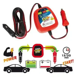 Startovací nouzová nabíječka 12V LAMPA Easy 2 Start, místo startovacích kabelů Nejlepší Cena
