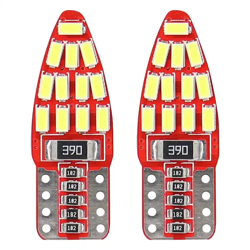 LED žárovky W5W T10 AMIO CAN-BUS 24 SMD LED, bílé 6000K, 2 ks Nejlepší Cena