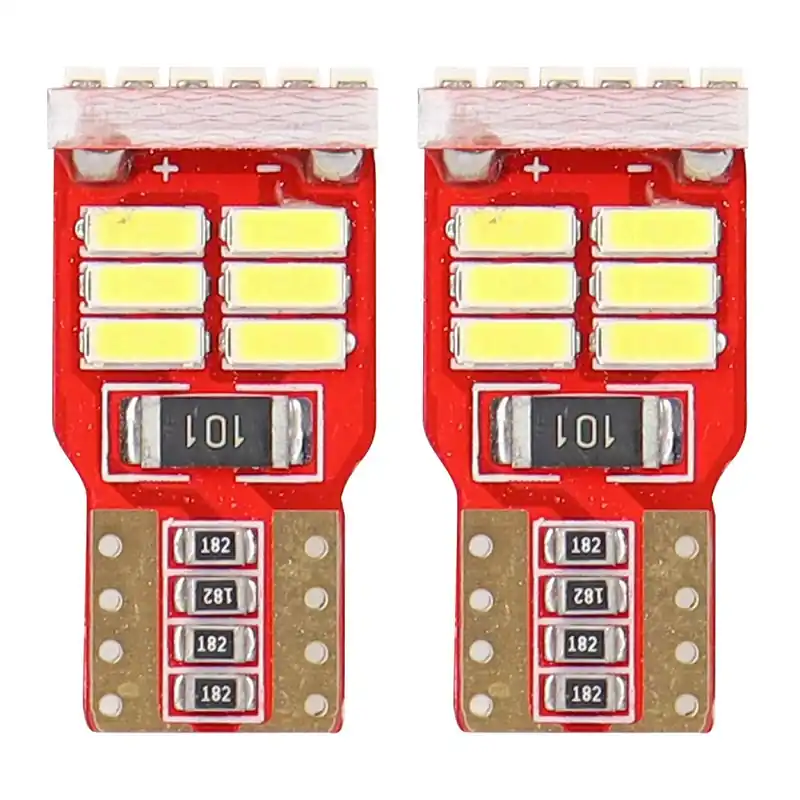 LED žárovky W5W T10 AMIO CAN-BUS 18 SMD LED, bílé 6000K, 2 ks Bezpečná Platba