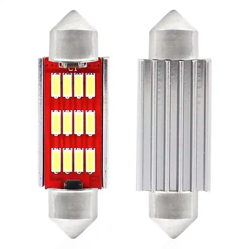 Must-Have CAN-BUS LED sufitové žárovky 12 LED, 41 mm, bílé AMIO