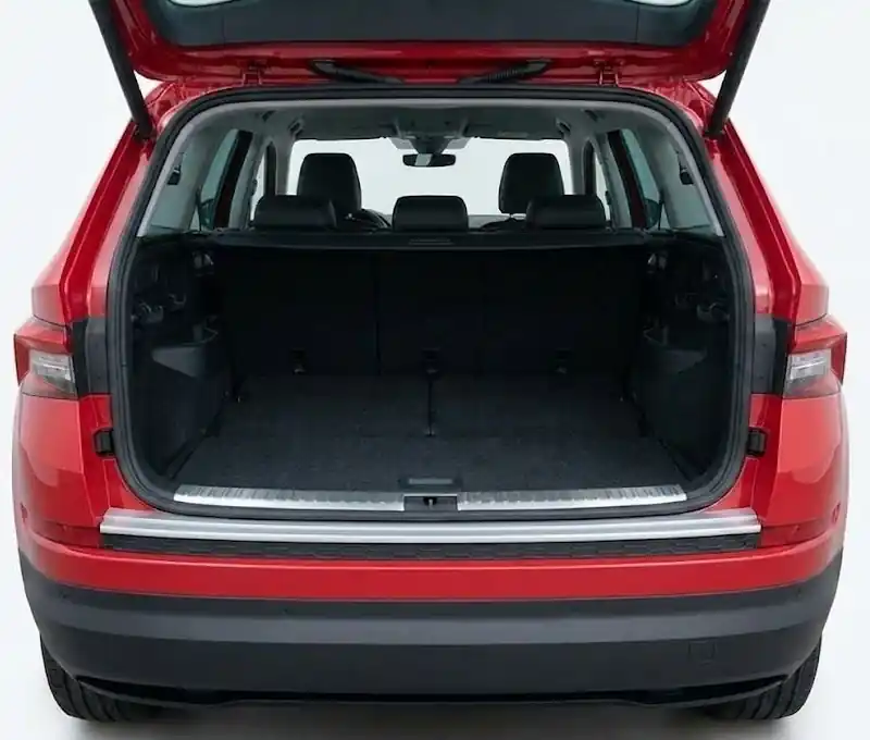 Nakupujte Hned Plastový kryt prahu zadních dveří Škoda Kodiaq I (2016 - 2024) stříbrný MILOTEC