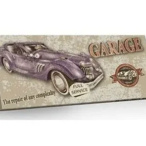 Mléčná čokoláda z retro edice CARS - Garage The repair of any complexity (100 g) Finální Výprodej