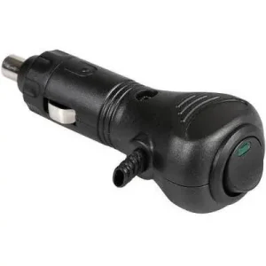 Zástrčka do auta 12/24V LAMPA SPINOTTO s vypínačem a LED kontrolkou Pouze Dnes