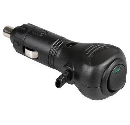 Zástrčka do auta 12/24V LAMPA SPINOTTO s vypínačem a LED kontrolkou Pouze Dnes