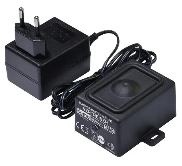 Odpuzovač kun a hlodavců KEMO M234 na 230V do domácnosti Super Cena