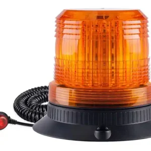 LED magnetický maják 12/24V, 40 LED, oranžový, E13 AMIO WAR14M Nejprodávanější
