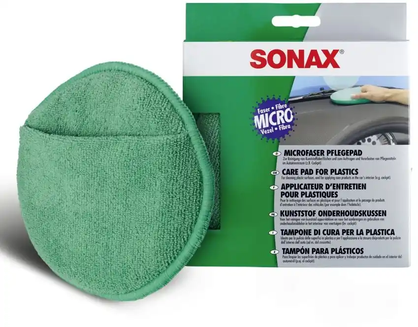 Aplikátor SONAX, mikrovláknový, 15 cm, pro čištění plastů v interiéru Nejprodávanější