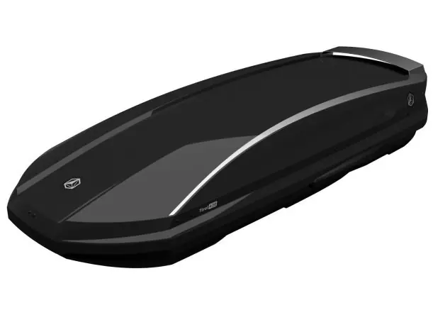 Střešní box - autobox Northline Tirol 420 Wing Black ST - objem 420 litrů Cenově Výhodný