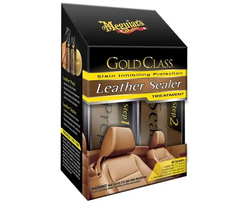 Expresní Doručení Sada pro hloubkové čištění kůže Meguiar‘s Gold Class Leather Sealer Treatment