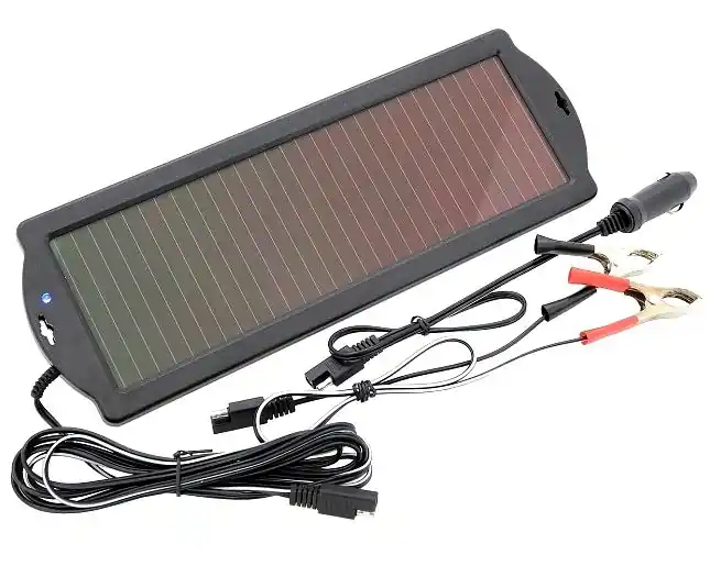 Udržovací solární nabíječka do auta s napájením 12V 1.8W COMPASS Novinka