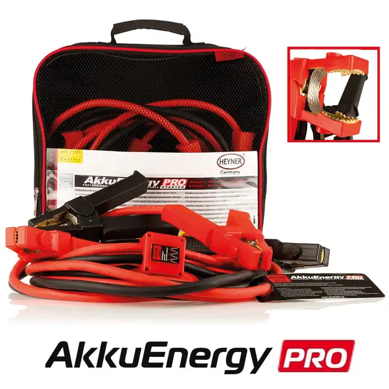 Hit Sezóny PROFI startovací kabely 6/12/24V 480A HEYNER AkkuEnergy PRO
