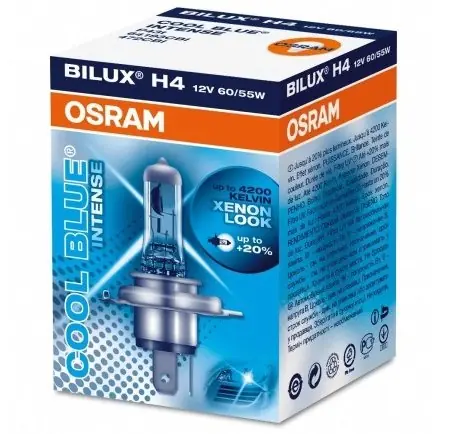 Super Cena Žárovka H4 Osram Cool Blue Intense (1 ks)