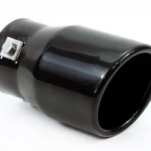 Výprodej Koncovka výfuku AMIO MT 017 BLACK, průměr 76 mm, kulatá
