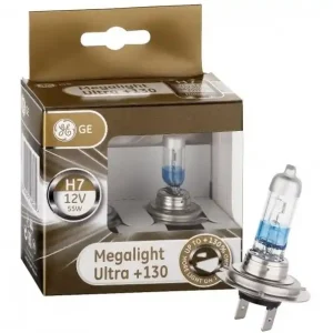 Žárovky H7 GE Megalight Ultra +130% (sada 2 ks) Expresní Doručení