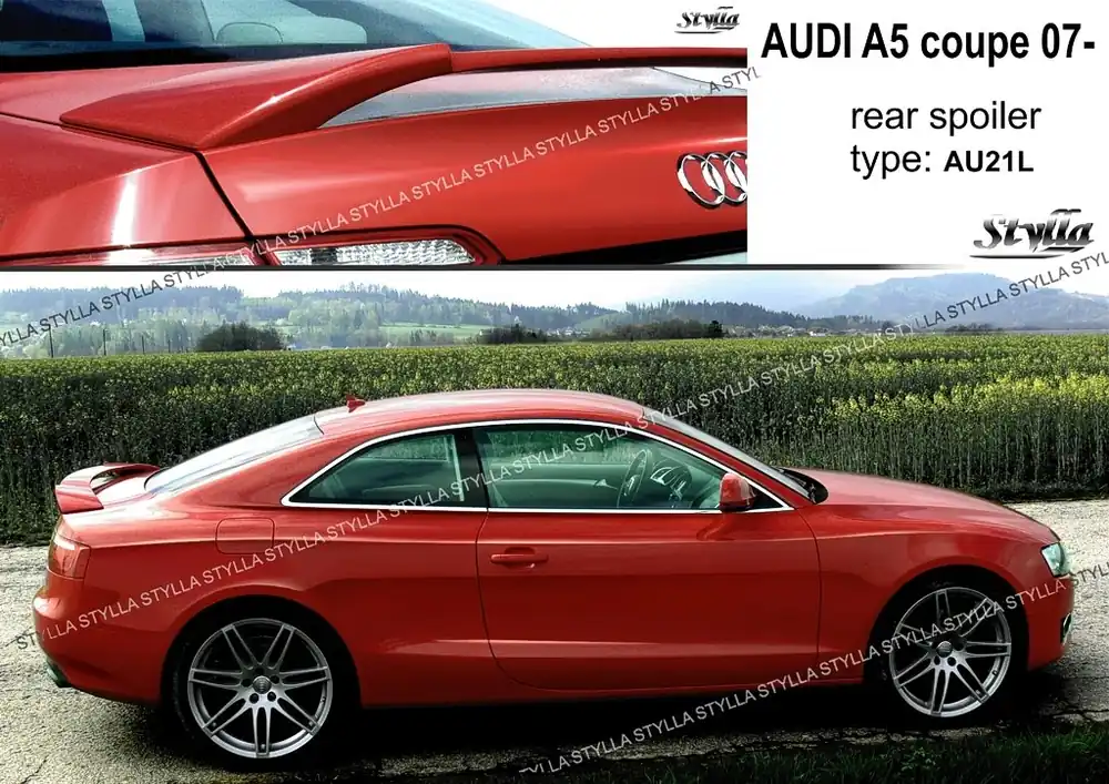 Zadní spoiler Audi A5 Coupe (2007 - 2016) - Stylla AU21L Časově Omezené