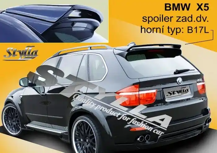 Střešní spoiler - stříška BMW X5 E70 (2006 - 2013) - Stylla B17C Oblíbený