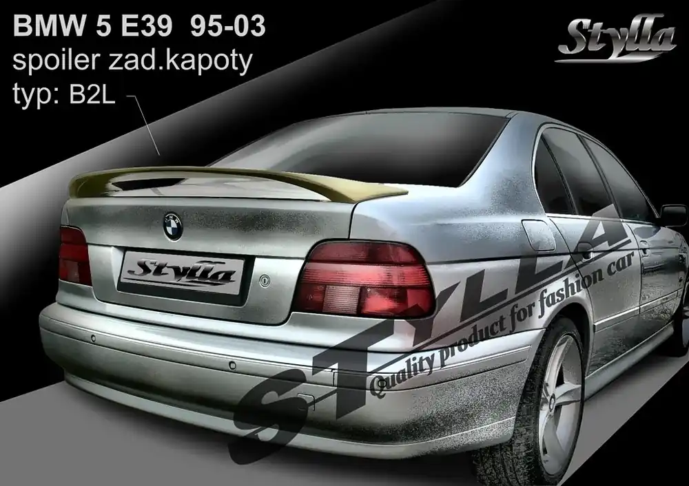 Pouze Dnes Zadní spoiler kufru BMW 5 E39 (1995 - 2003) - Stylla B2L