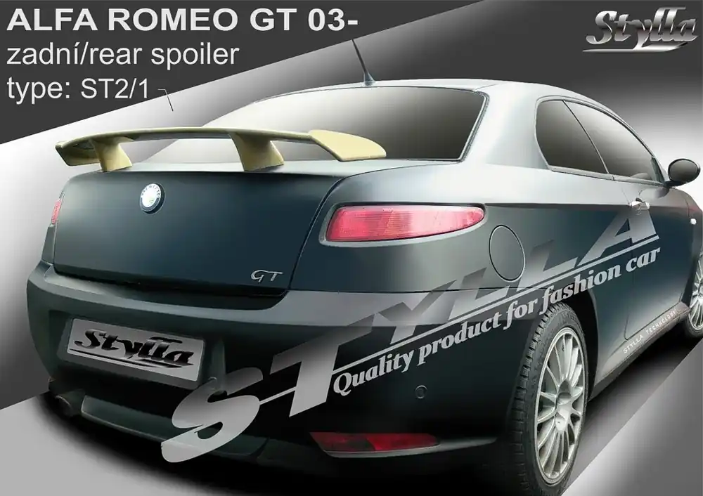 Zadní spoiler kufru Alfa Romeo GT (2003 - 2010) - Stylla ST2/1L Tovární Cena