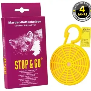 Ochrana kabelů proti zvěři STOP & GO, aromatická závěsná tabulka Ověřený