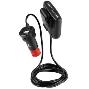 Sleva USB nabíječka LAMPA EXTENDER se 4 porty a prodlužovacím kabelem 12/24V 7800 mA