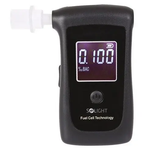 Nejlepší Cena Digitální alkohol tester SOLIGHT s technologií Fuel Cell profesionální