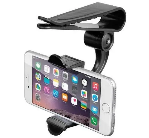 Nová Kolekce Držák mobilního telefonu VISOR SNAP s úchytem na protisluneční clonu (55 - 80 mm) - Lampa Italy