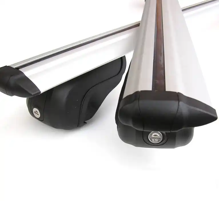 Střešní nosič na podélníky, hliníkový o délce 1350 mm, model COMPASS ALU FLEX Značkový