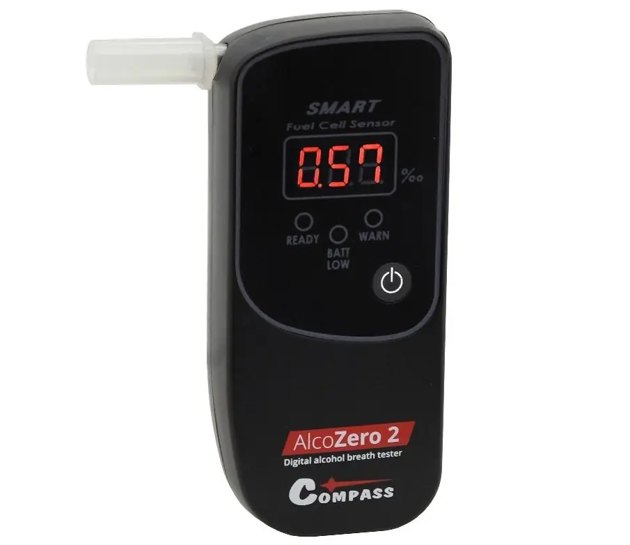 Expresní Doručení Alkohol tester COMPASS AlcoZero2 s elektrochemickým senzorem (CA 20FS)