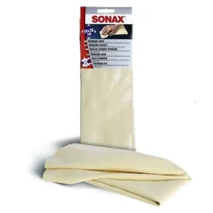 Sleva Pravá 100% přírodní jelenice SONAX 59 x 38 cm